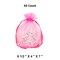 Wide Round Flat Bottom Organza Bags 6 1/2 '' X 4 '' X 7 '' for Jewelry